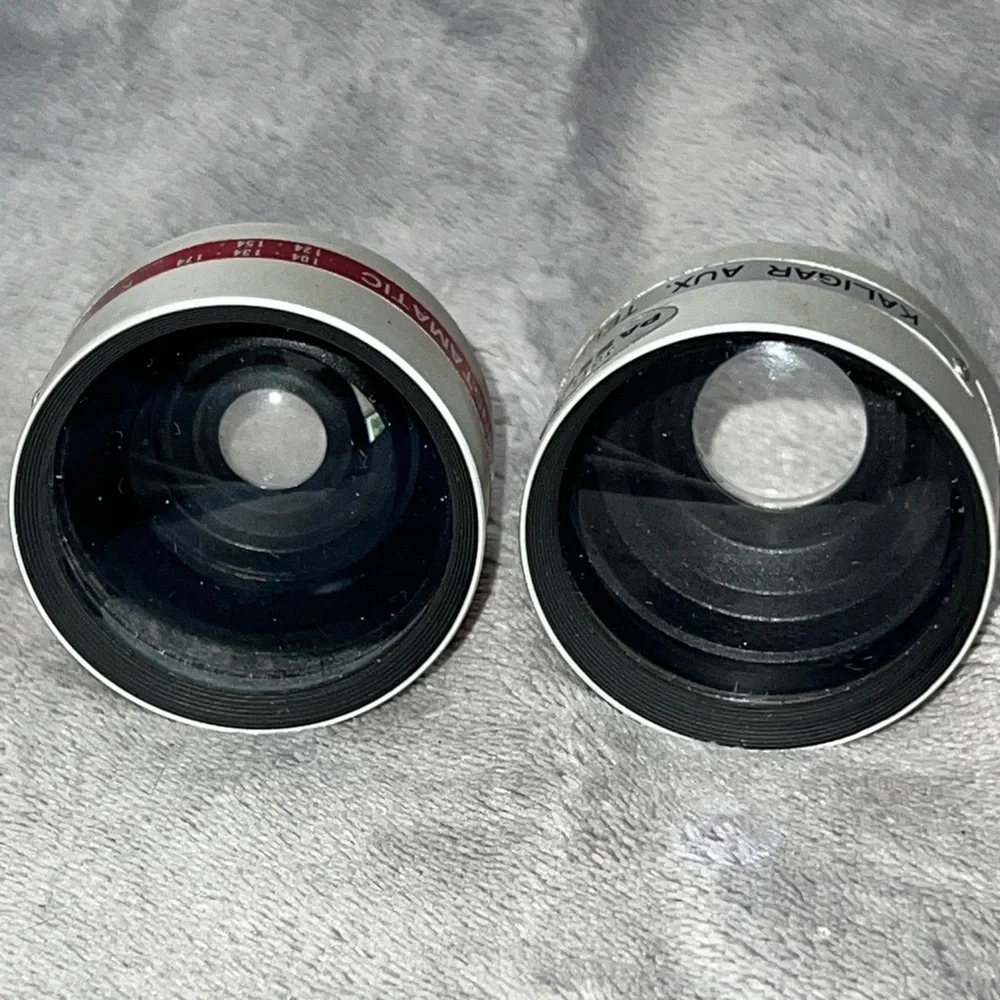 VINTAGE KALIGAR AUXILIARY LENS SET FOR KODAK INSTAMATIC 700 704 800 804 CAMERAS